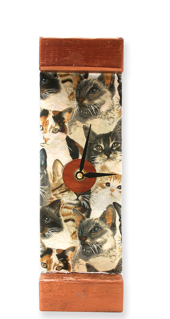 Simone Vilandre's Clocks Cat Clock