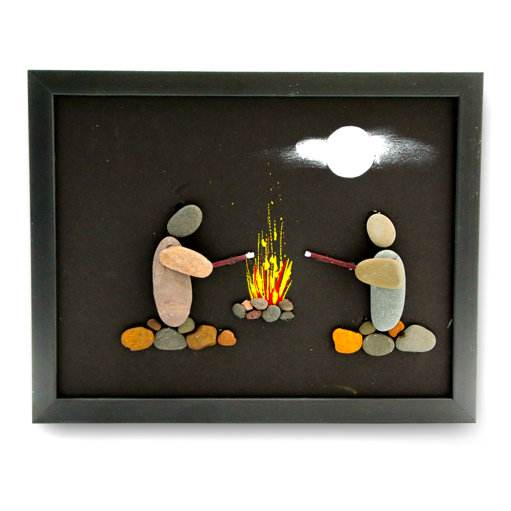 Simone Vilandre's Pebble Art Gicleé Art Print