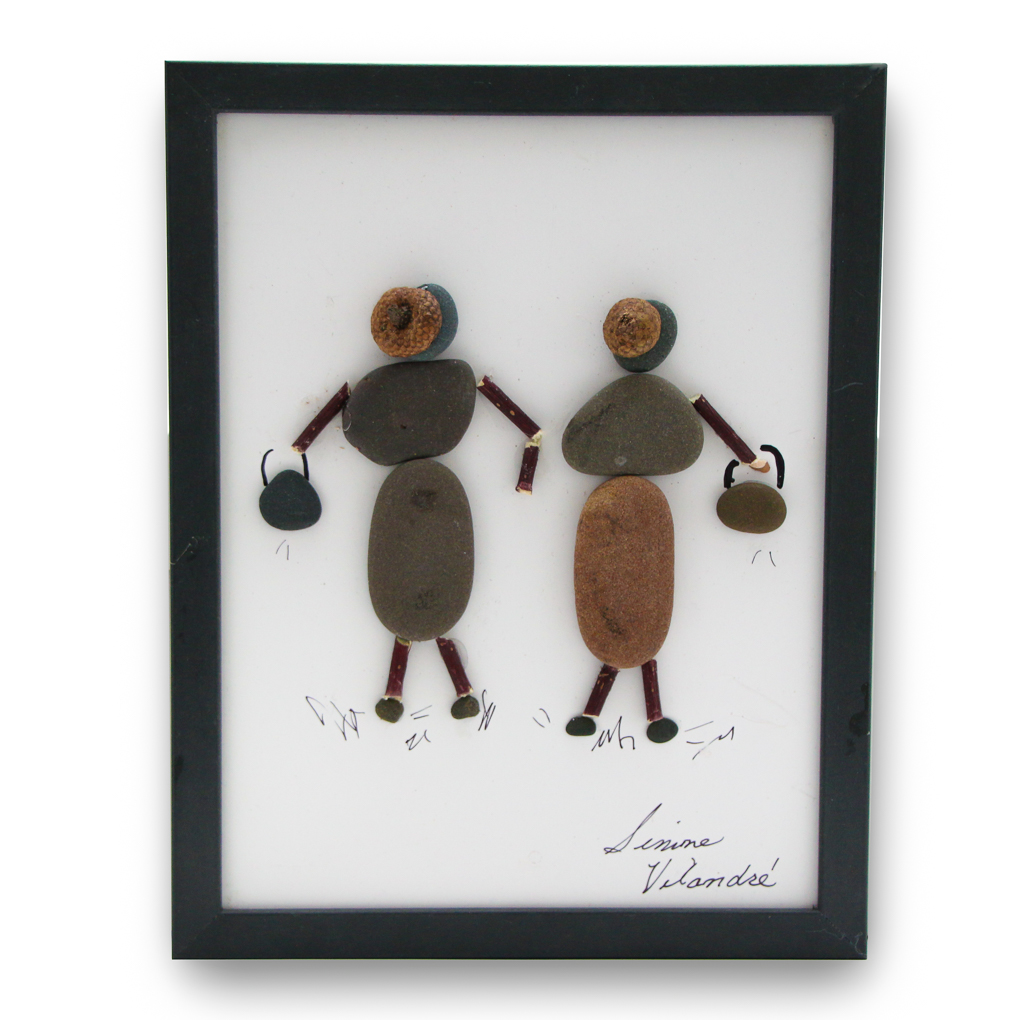 Simone Vilandre's Pebble Art Gicleé Art Print